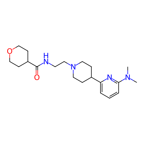 Chemical structure of BindingDB Monomer ID 466584