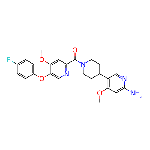 Chemical structure of BindingDB Monomer ID 466588