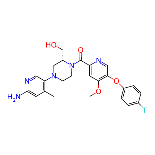Chemical structure of BindingDB Monomer ID 466591
