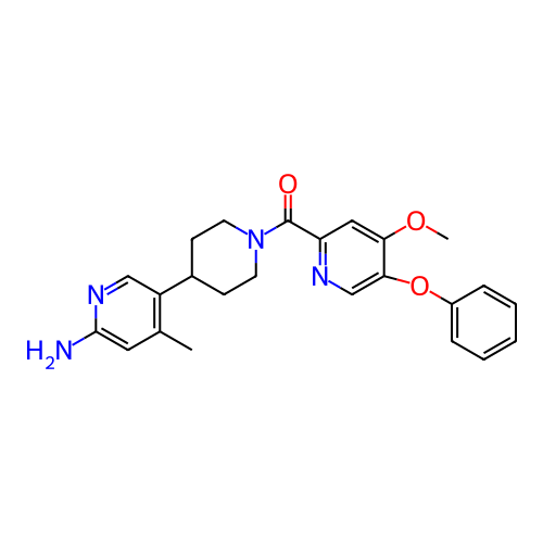 Chemical structure of BindingDB Monomer ID 466594