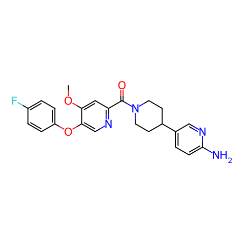Chemical structure of BindingDB Monomer ID 466598