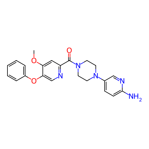 Chemical structure of BindingDB Monomer ID 466599