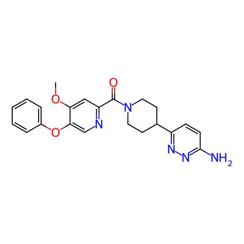 Chemical structure of BindingDB Monomer ID 466600