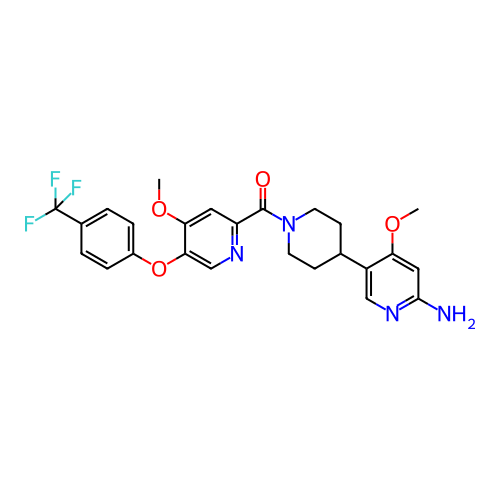 Chemical structure of BindingDB Monomer ID 466608