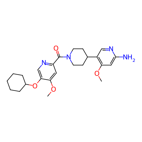 Chemical structure of BindingDB Monomer ID 466614