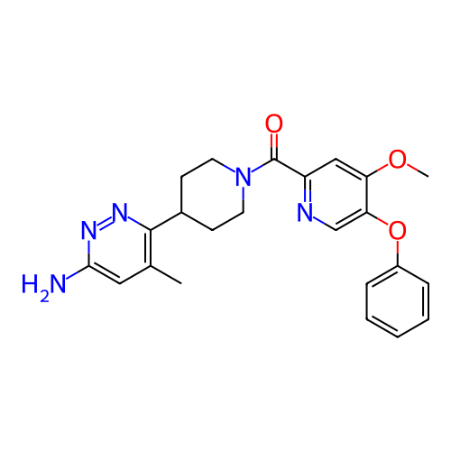 Chemical structure of BindingDB Monomer ID 466615