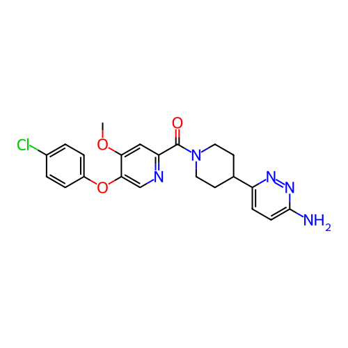Chemical structure of BindingDB Monomer ID 466618