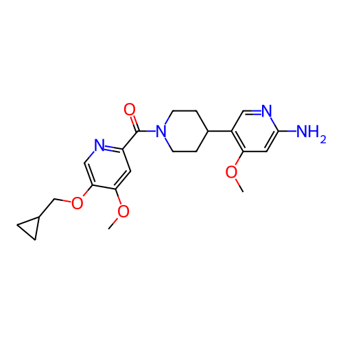 Chemical structure of BindingDB Monomer ID 466621