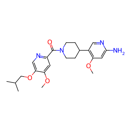 Chemical structure of BindingDB Monomer ID 466623