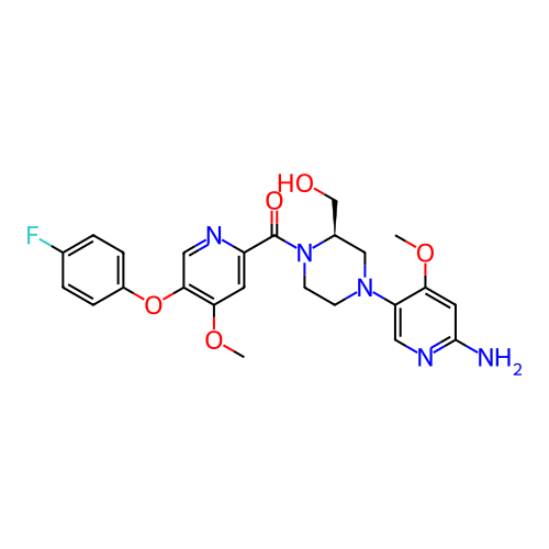 Chemical structure of BindingDB Monomer ID 466626