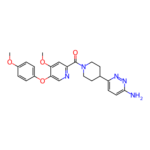 Chemical structure of BindingDB Monomer ID 466628