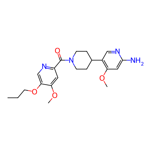 Chemical structure of BindingDB Monomer ID 466630