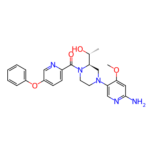 Chemical structure of BindingDB Monomer ID 466634