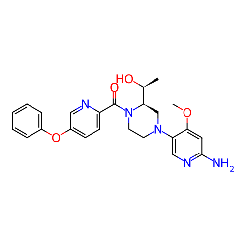 Chemical structure of BindingDB Monomer ID 466642