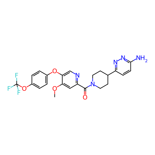 Chemical structure of BindingDB Monomer ID 466665