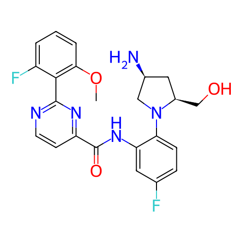 Chemical structure of BindingDB Monomer ID 466687