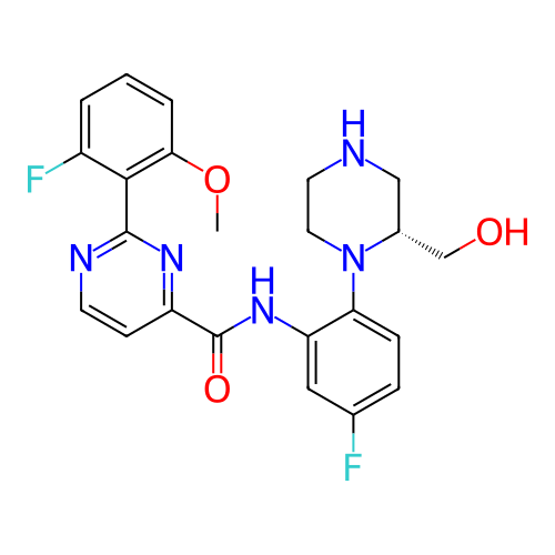 Chemical structure of BindingDB Monomer ID 466692