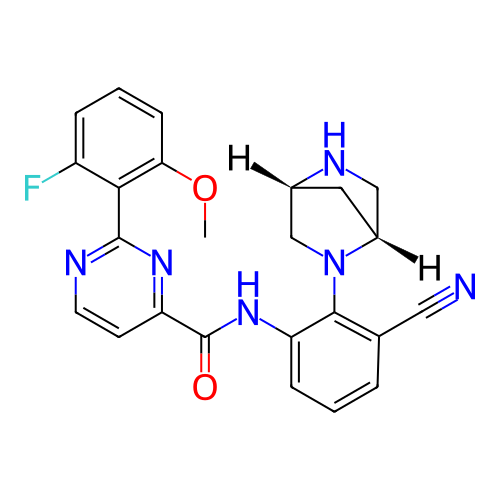 Chemical structure of BindingDB Monomer ID 466695