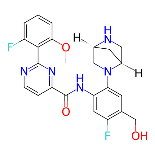 Chemical structure of BindingDB Monomer ID 466698
