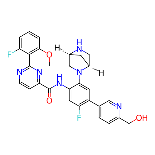 Chemical structure of BindingDB Monomer ID 466701