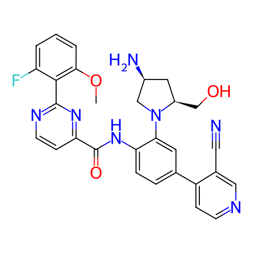 Chemical structure of BindingDB Monomer ID 466722
