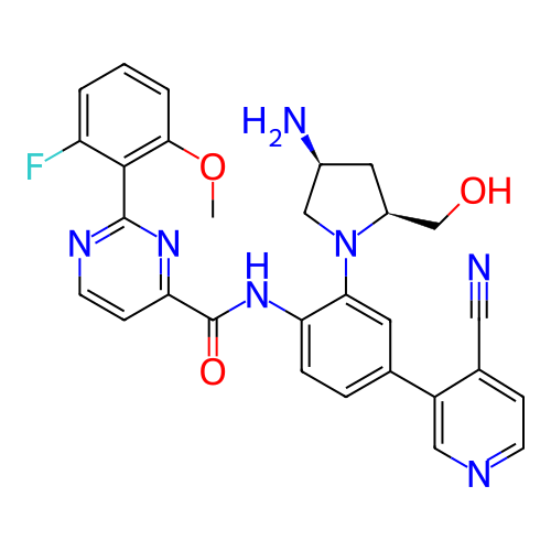 Chemical structure of BindingDB Monomer ID 466723