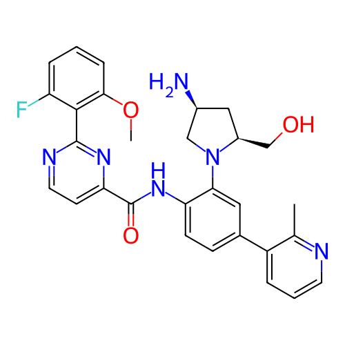Chemical structure of BindingDB Monomer ID 466724