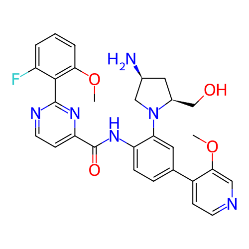 Chemical structure of BindingDB Monomer ID 466725