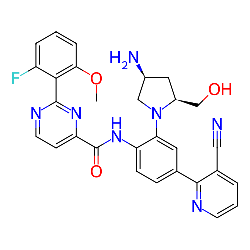 Chemical structure of BindingDB Monomer ID 466727