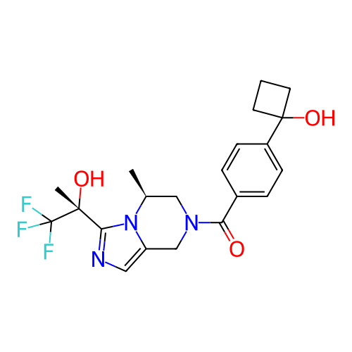 Chemical structure of BindingDB Monomer ID 467062