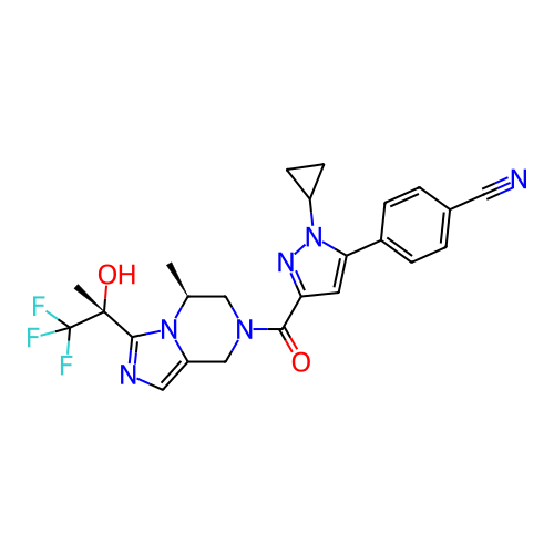 Chemical structure of BindingDB Monomer ID 467064