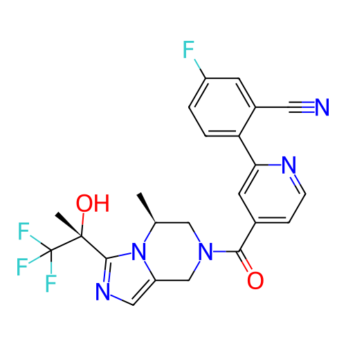Chemical structure of BindingDB Monomer ID 467065