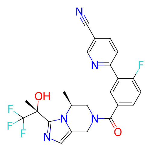 Chemical structure of BindingDB Monomer ID 467069