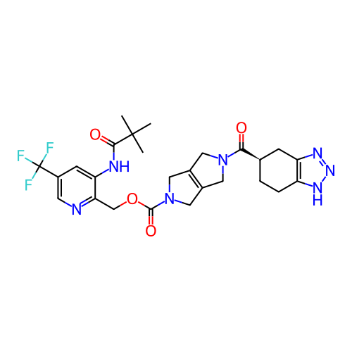 Chemical structure of BindingDB Monomer ID 467317