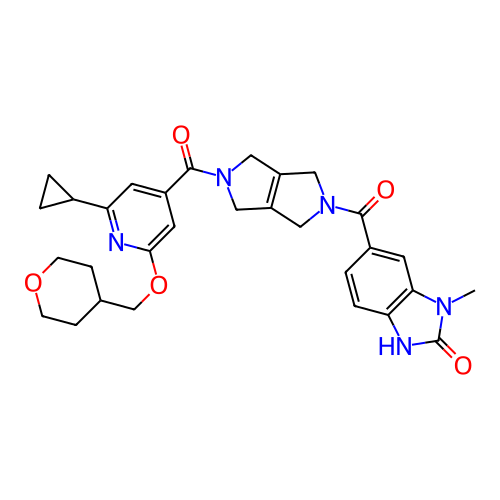 Chemical structure of BindingDB Monomer ID 467318