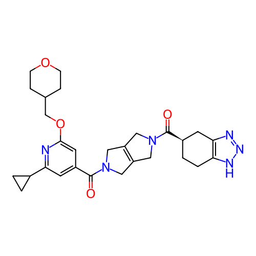 Chemical structure of BindingDB Monomer ID 467319