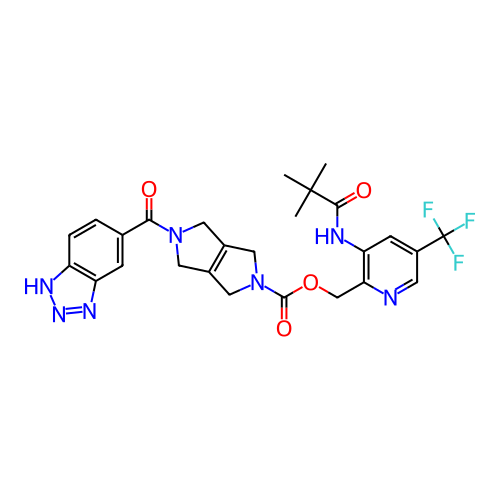 Chemical structure of BindingDB Monomer ID 467321