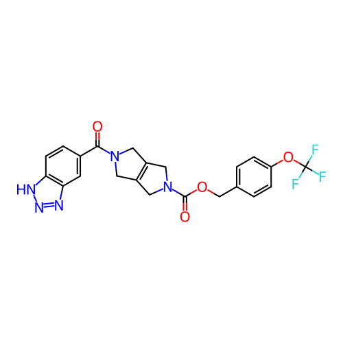 Chemical structure of BindingDB Monomer ID 467322