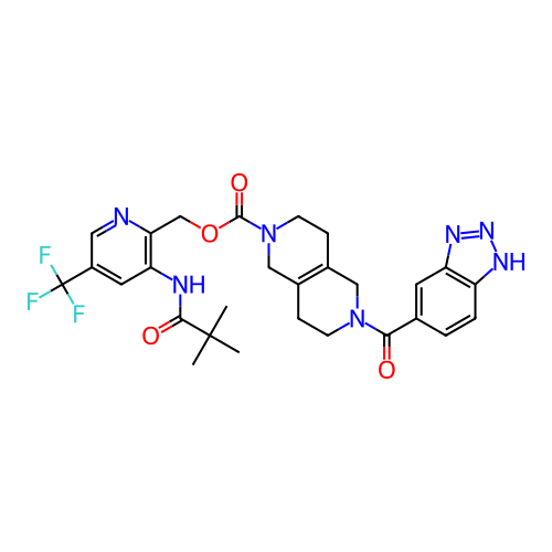 Chemical structure of BindingDB Monomer ID 467324