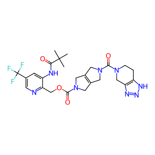 Chemical structure of BindingDB Monomer ID 467325