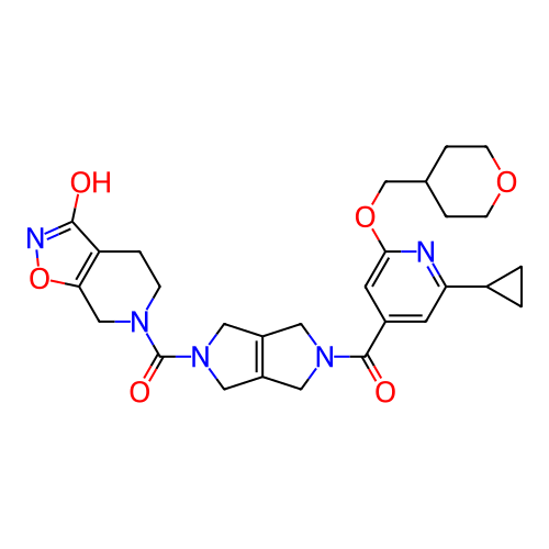 Chemical structure of BindingDB Monomer ID 467326
