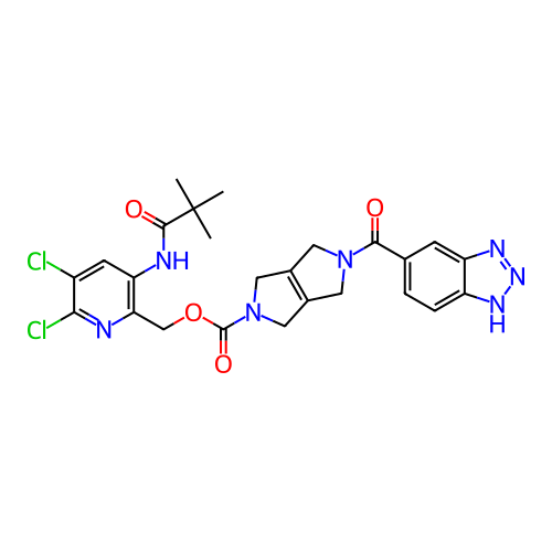 Chemical structure of BindingDB Monomer ID 467329