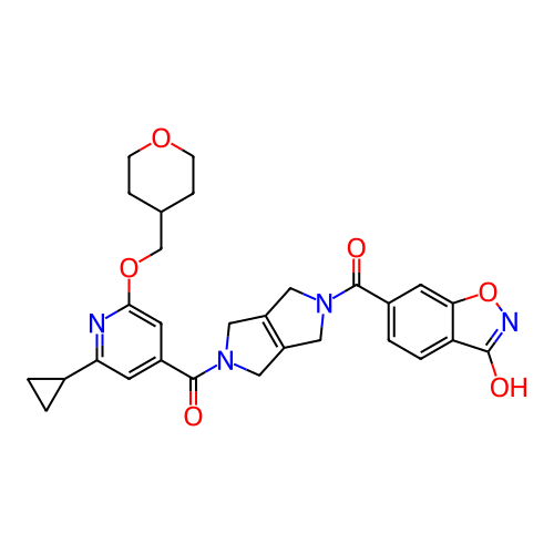 Chemical structure of BindingDB Monomer ID 467330