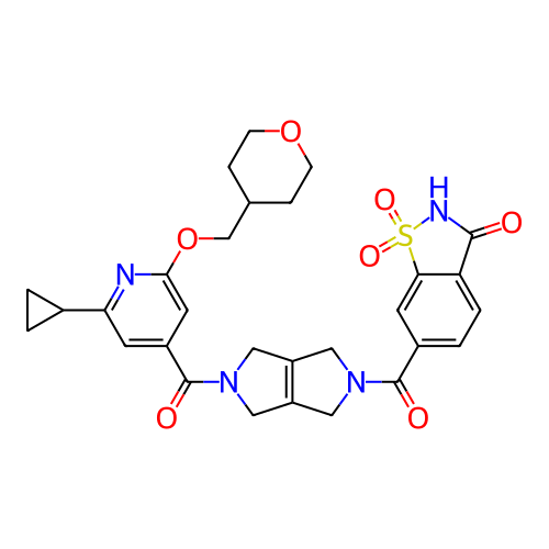Chemical structure of BindingDB Monomer ID 467331