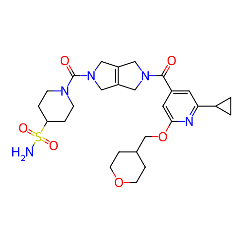 Chemical structure of BindingDB Monomer ID 467332