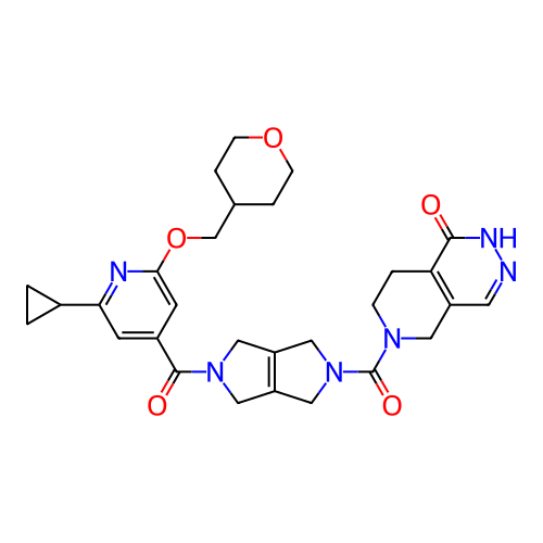 Chemical structure of BindingDB Monomer ID 467336