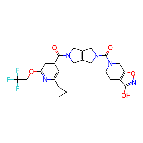 Chemical structure of BindingDB Monomer ID 467337