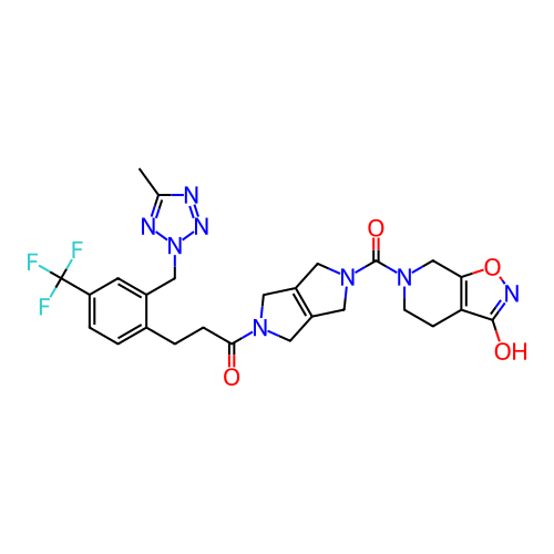 Chemical structure of BindingDB Monomer ID 467338