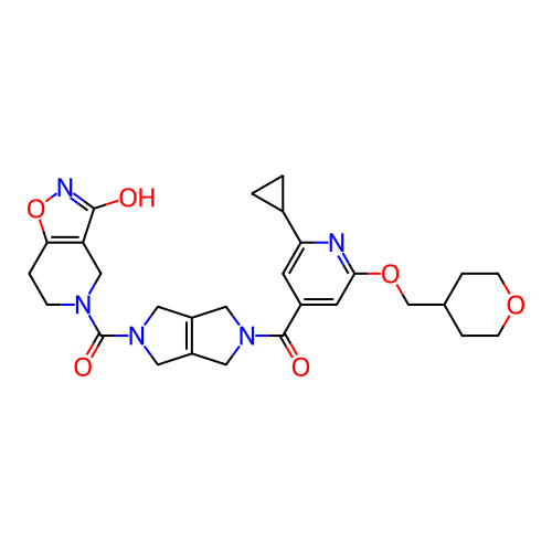 Chemical structure of BindingDB Monomer ID 467341