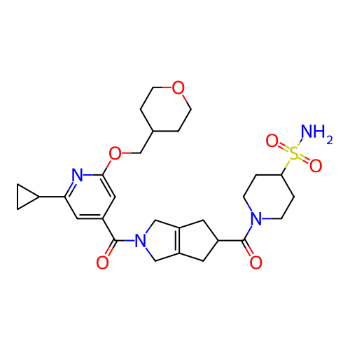 Chemical structure of BindingDB Monomer ID 467344